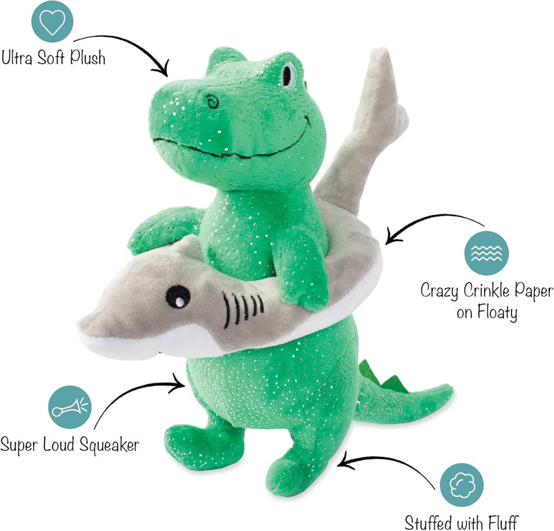 Shark Plush Squeaky Dog Toy