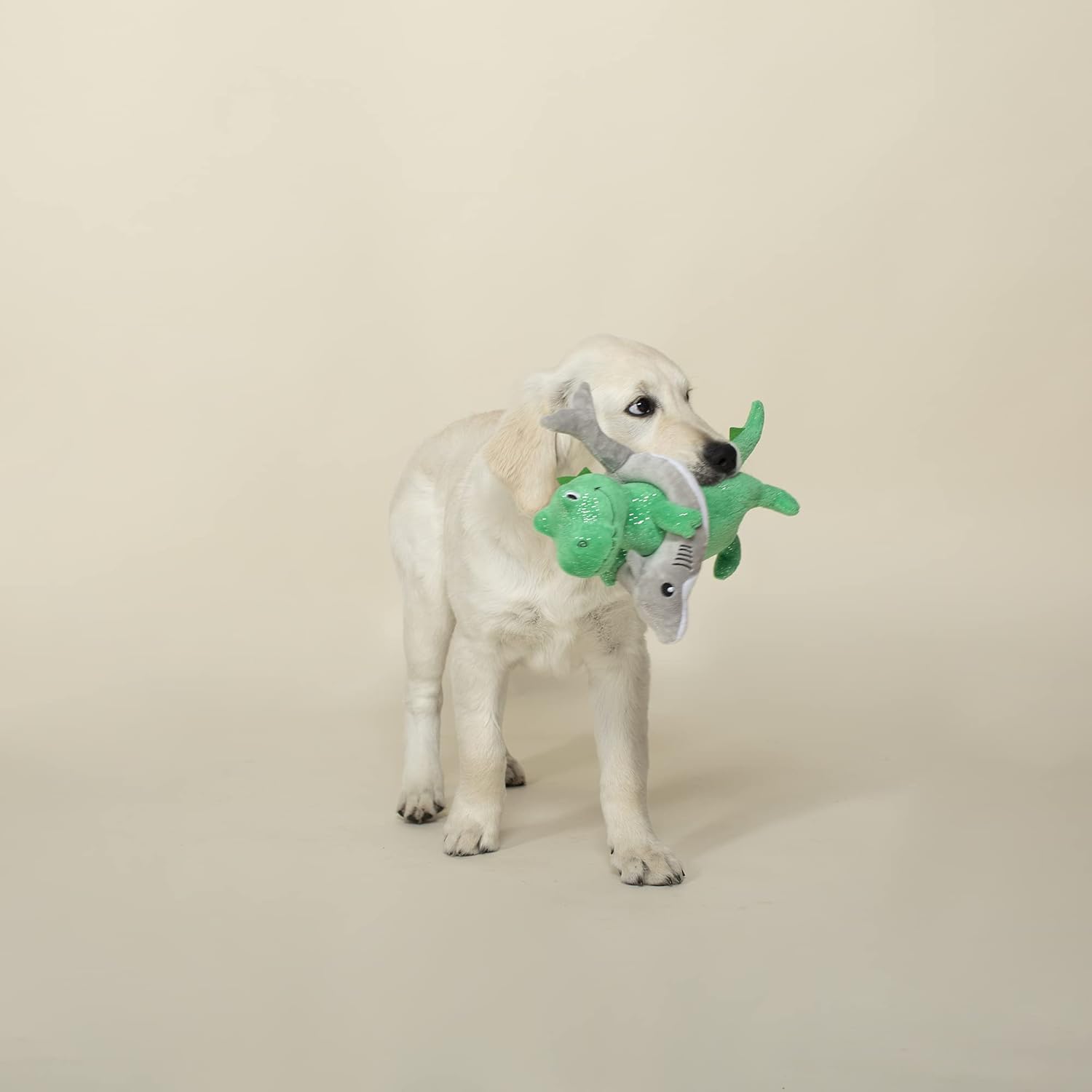 Shark Plush Squeaky Dog Toy