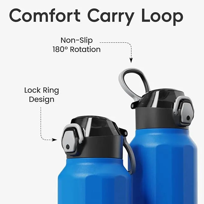 26oz Insulated Locking Water Bottle