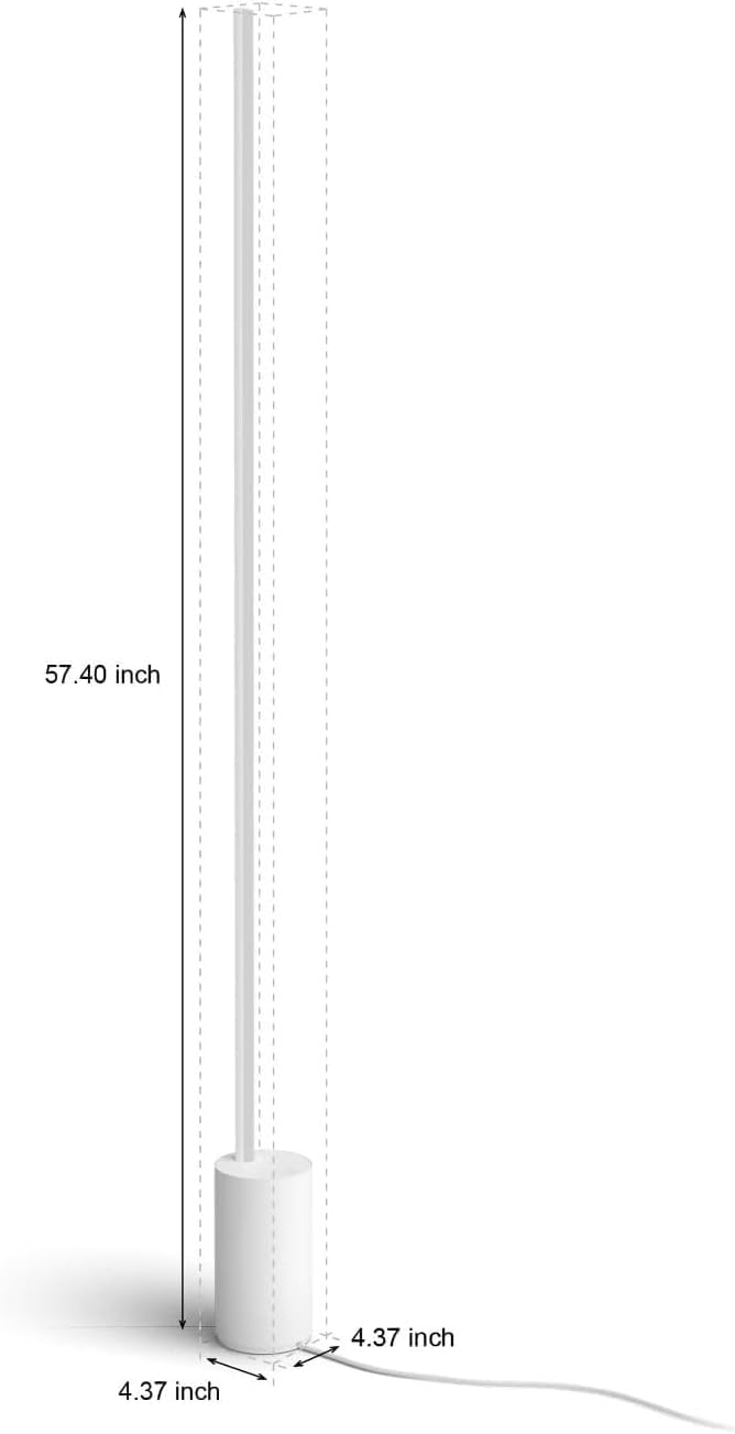 Smart Gradient LED Floor Lamp