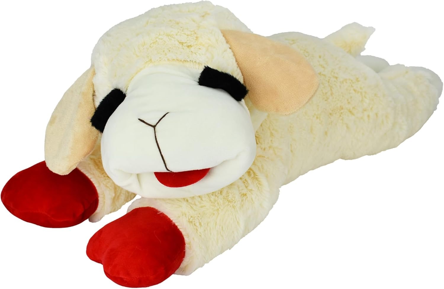 Soft Squeaky Lamb Dog Toy