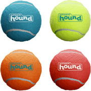 Squeaky Tennis Ball Dog Pack