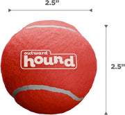 Squeaky Tennis Ball Dog Pack