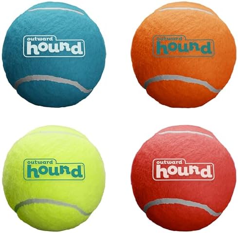 Squeaky Tennis Balls Dog Toy