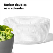 Stainless Steel Salad Spinner Bowl