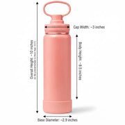 24oz Insulated Spout Water Bottle