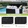 120 Gallon Outdoor Resin Deck Box
