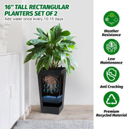 Tall Planter Set of 4