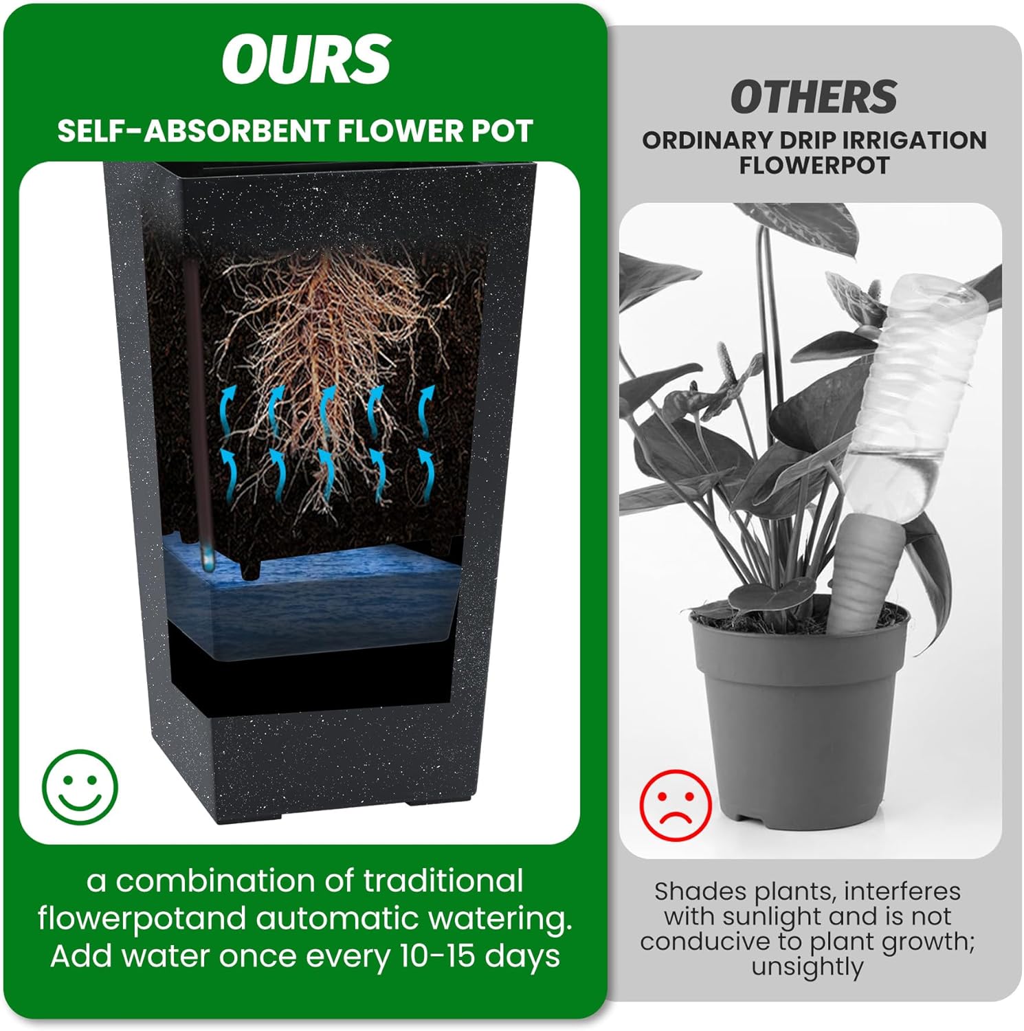 Tall Planter Set of 4