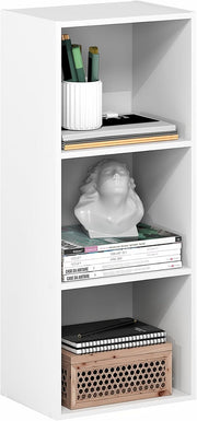 Three Cube Open Shelf Bookcase