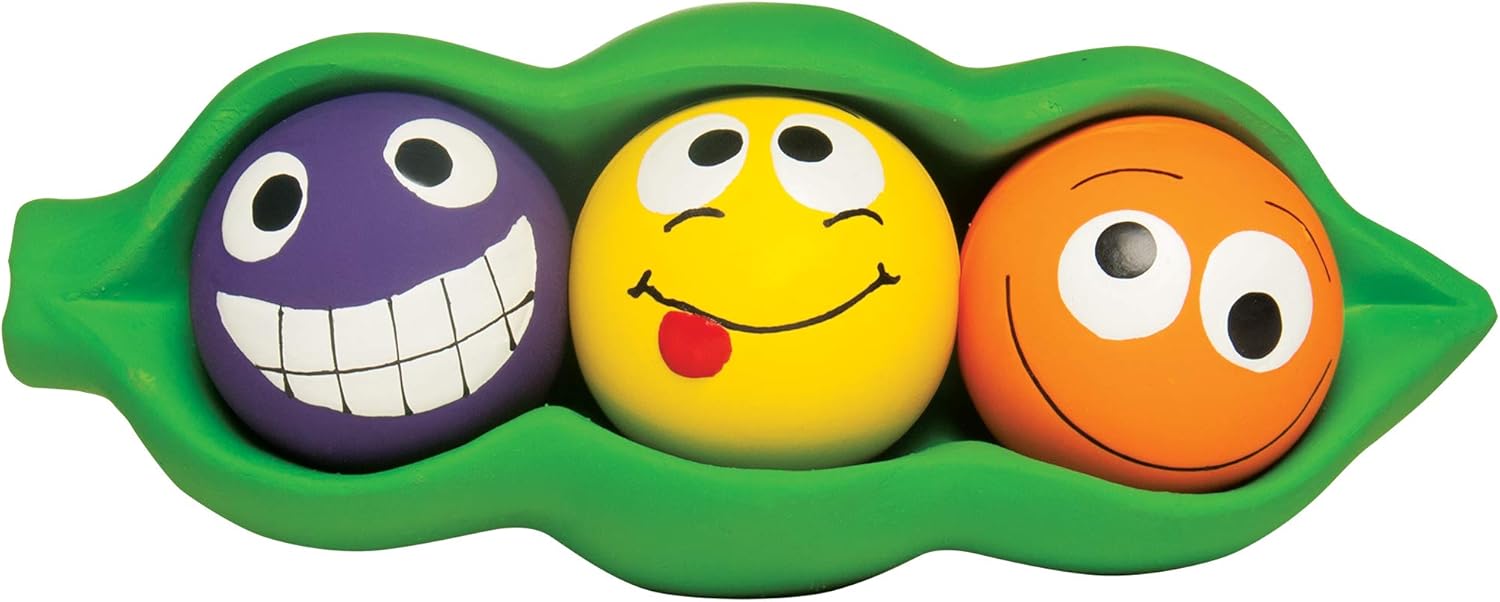 Three Peas Plush Dog Toy