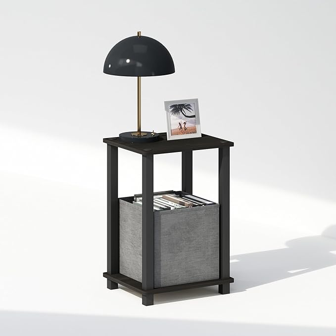 Two Tier Bedside End Table