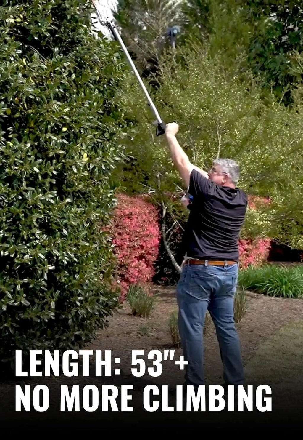 Articulating Hedge Trimmer Attachment