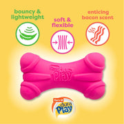 Durable Latex Dog Bone Toys