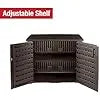 123 Gallon Outdoor Storage Cabinet