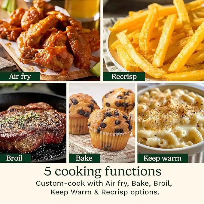 4QT Glass Basket Air Fryer