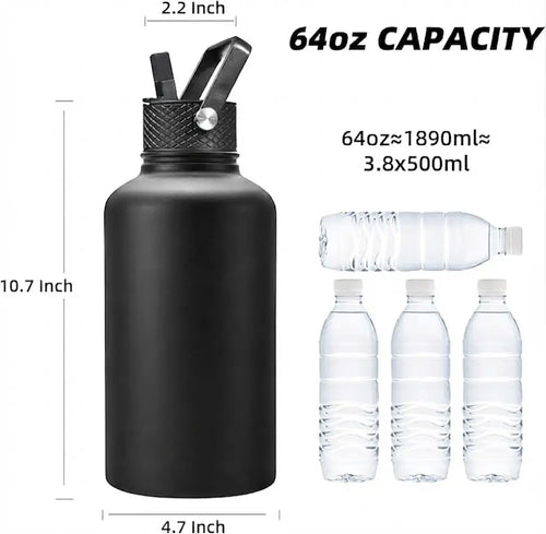 64oz Insulated Stainless Steel Water Jug
