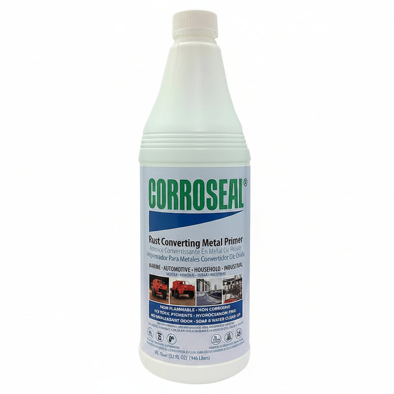 Water-Based Rust Converter & Metal Primer – 1 Quart