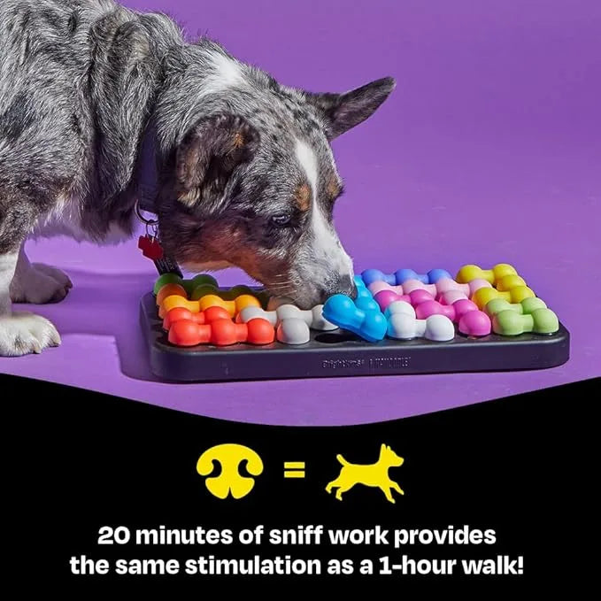 Interactive Dog Puzzle Treat Game