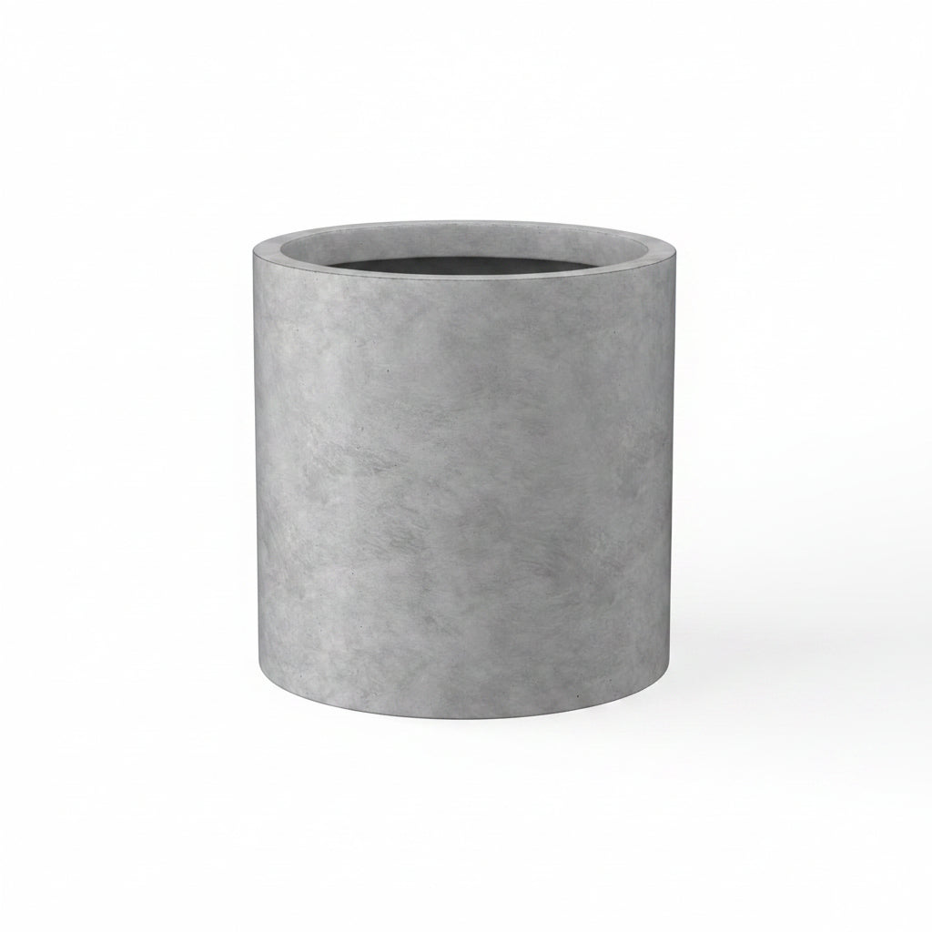 Weathered Cylinder Planter