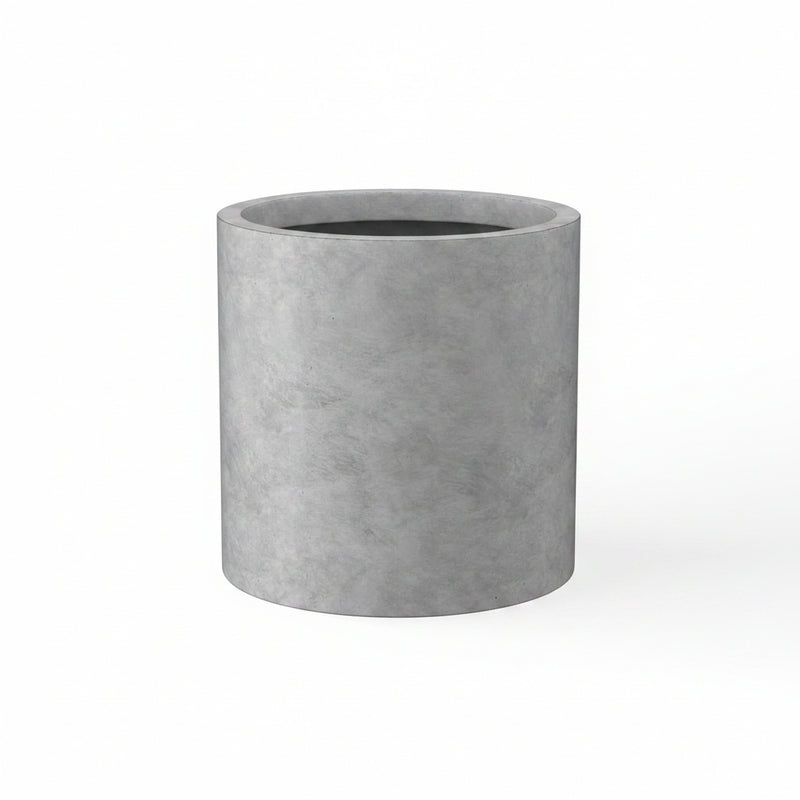 Weathered Cylinder Planter