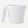 White Modern Planter