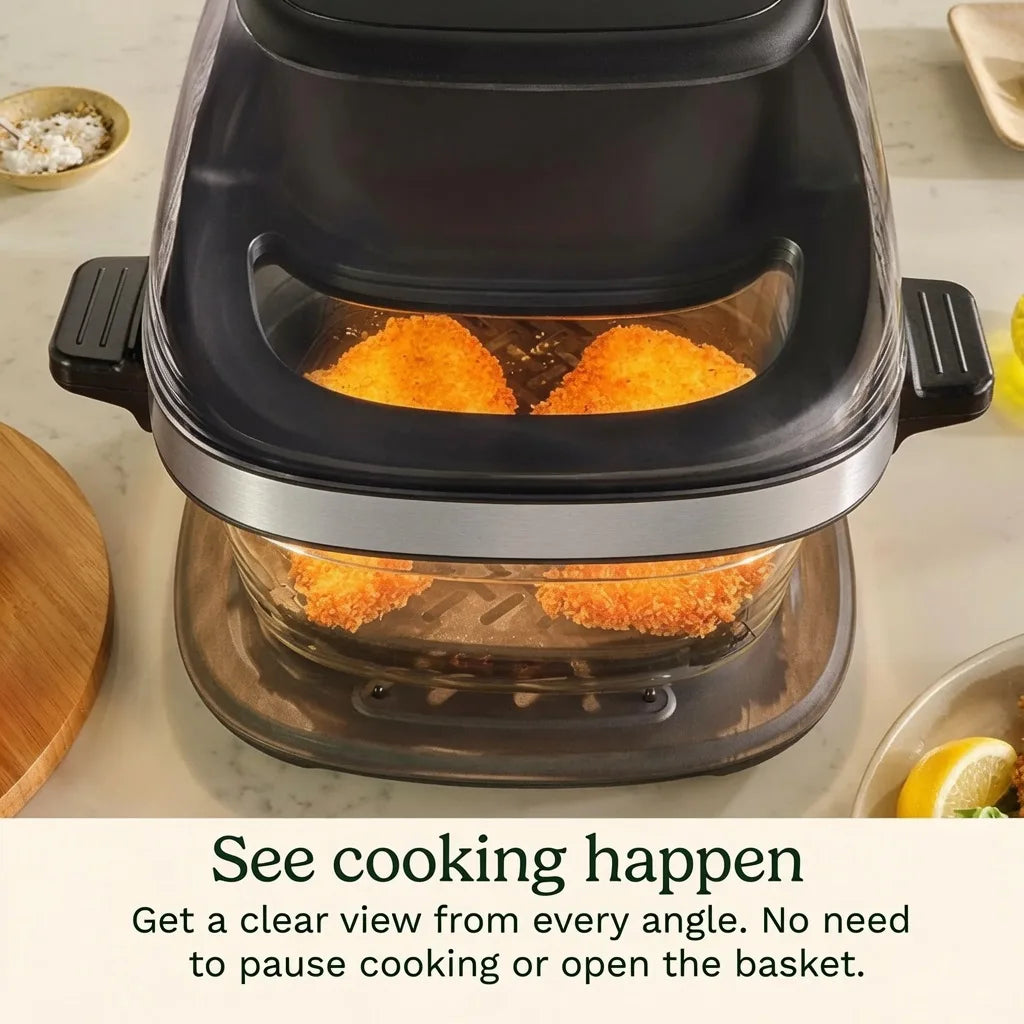 4QT Glass Basket Air Fryer