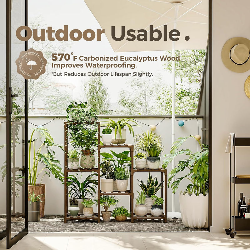 Wooden Plant Stand