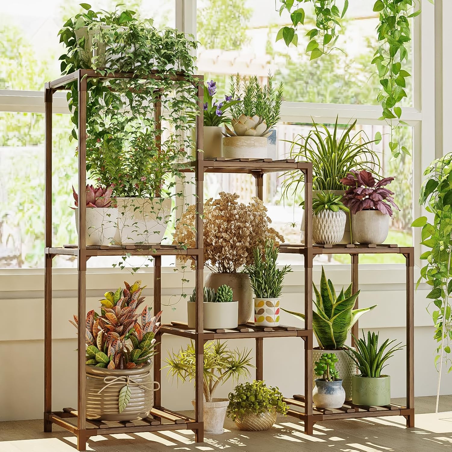 Wooden Plant Stand