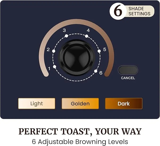 2-Slice Wide Slot Toaster