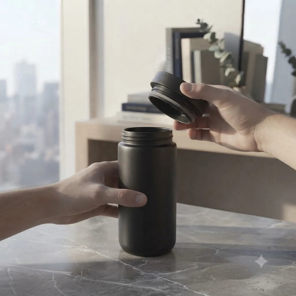 Ceramic Lined Insulated Coffee Tumbler