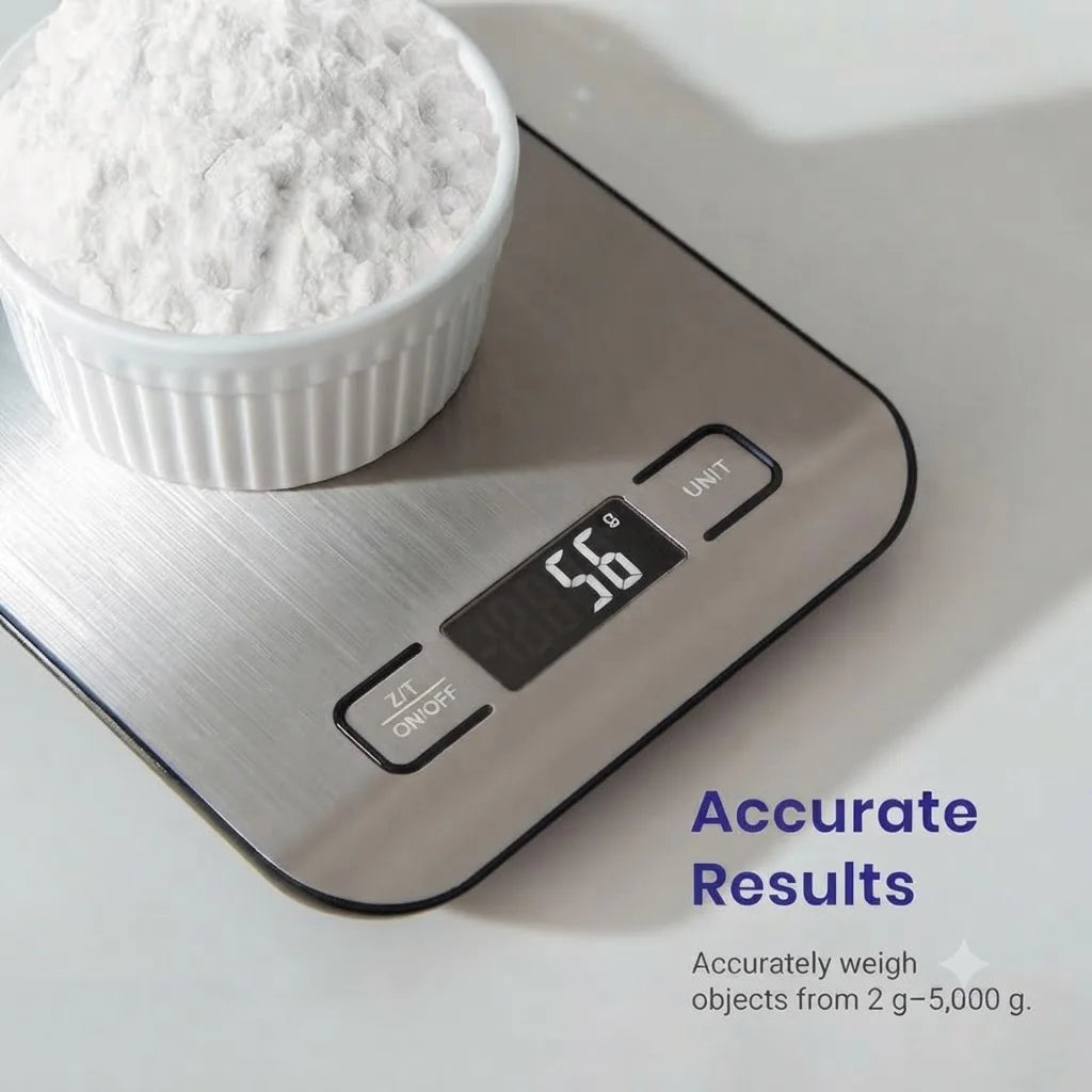 Digital Stainless Steel Kitchen Scale