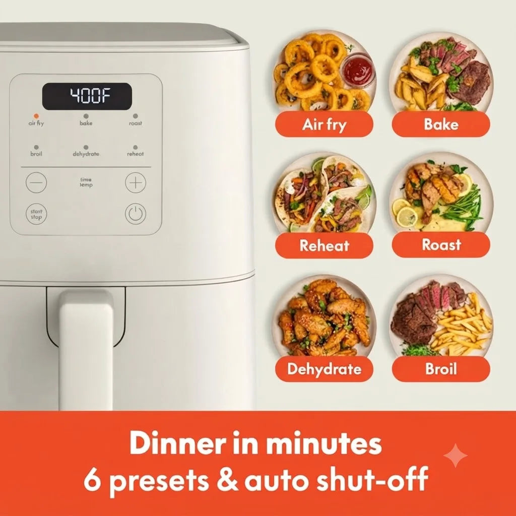 Slim 4QT Digital Air Fryer