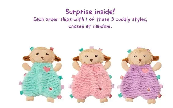 Calming Lamb Plush Dog Toy