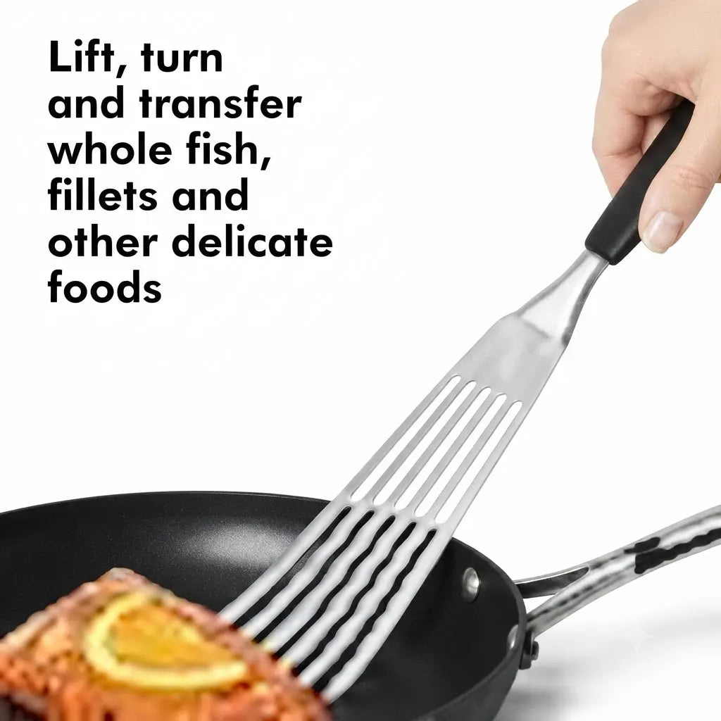 Stainless Steel Fish Turner
