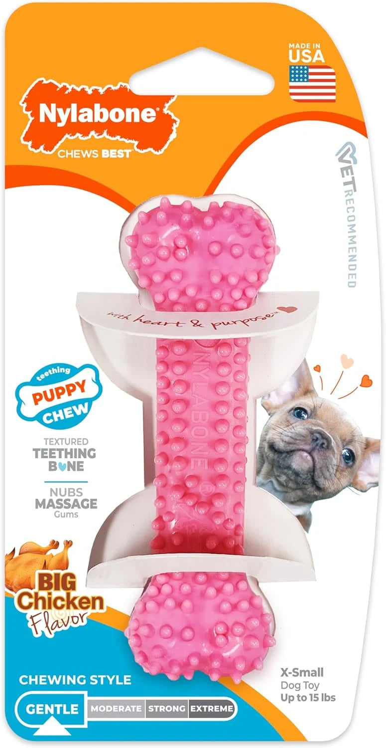 Puppy Textured Teething Chew Bone
