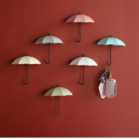 Umbrella Shaped Storage Hooks