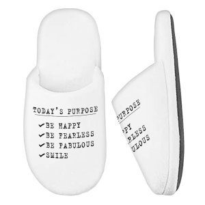 Today's Purpose Memory Foam Slippers